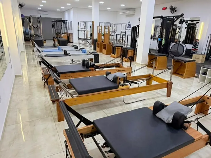Equipamentos de Pilates Clínico do Studio Alex Reis